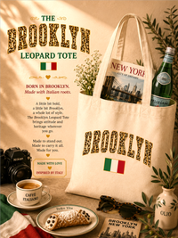 The Brooklyn Leopard Tote bag