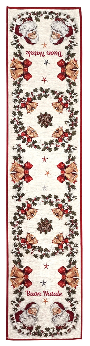 The Buon Natale - Babbo Natale Runner - 16 x 70 - Made in Italy