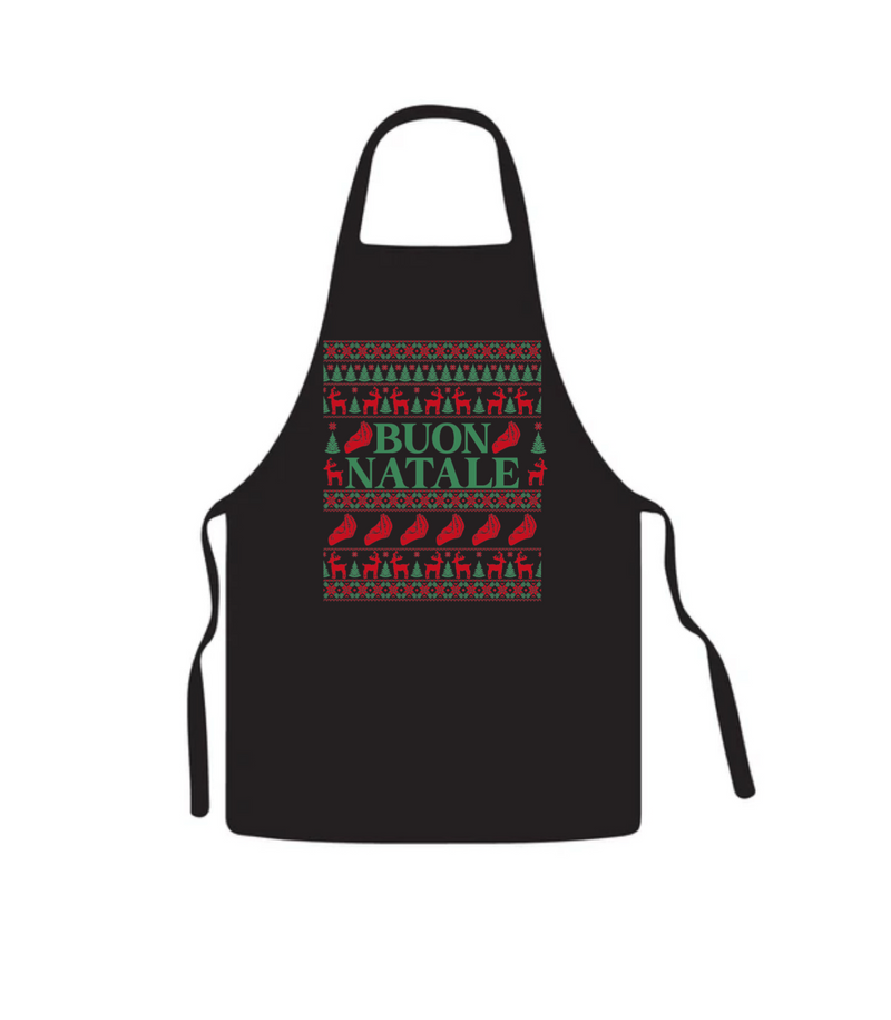 The Buon Natale Italian Hand Ugly Christmas Apron