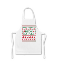 The Buon Natale Italian Hand Ugly Christmas Apron
