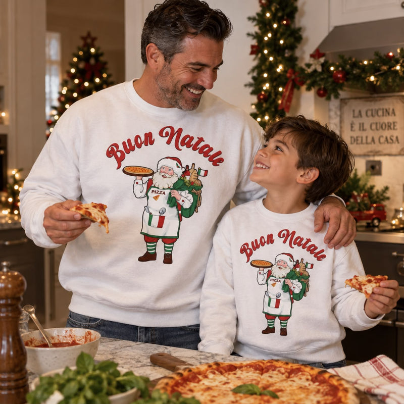 The Buon Natale Pizza Sweatshirt - Unisex