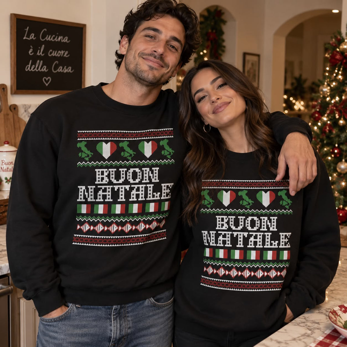 The Buon Natale Ugly Sweatshirt - Unisex
