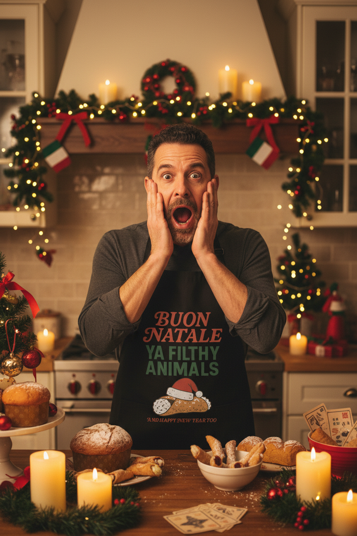 Buon Natale Ya Filthy Animals Apron Lifestyle