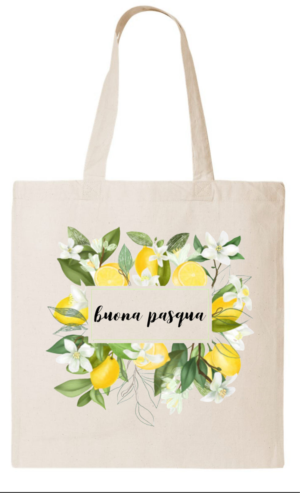 Buona Pasqua Lemon  Tote