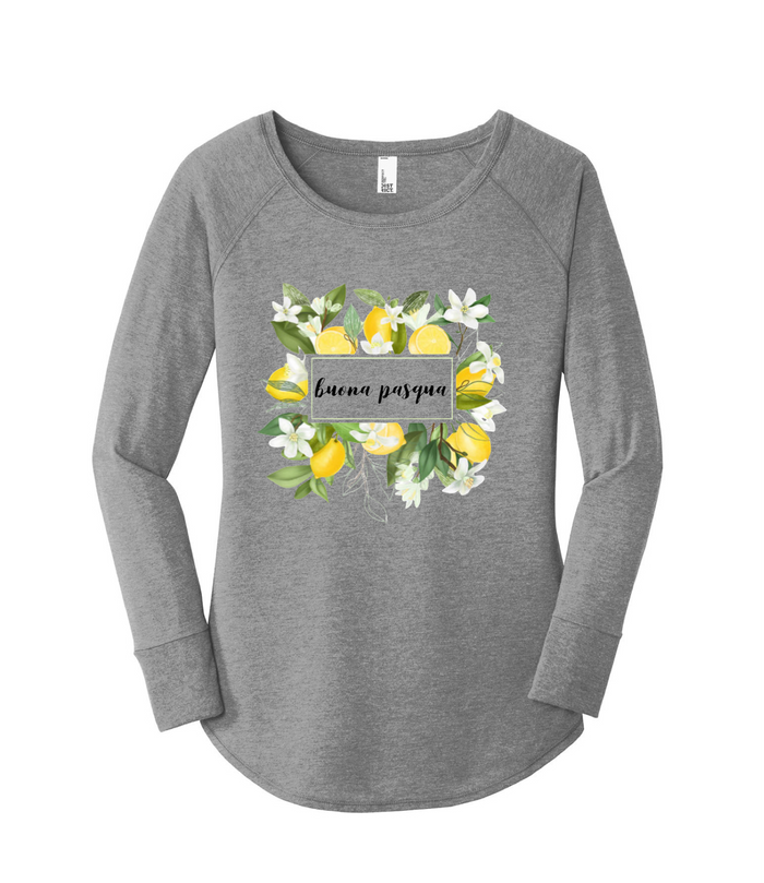 Buona Pasqua Lemon Tunic