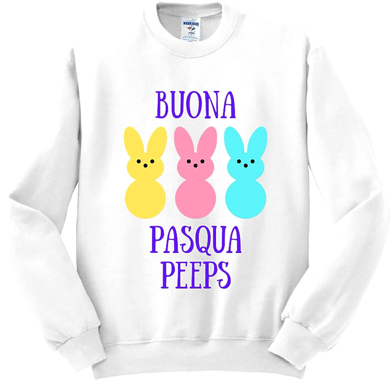 The Buona Pasqua Peeps Sweatshirt - Adults - Unisex