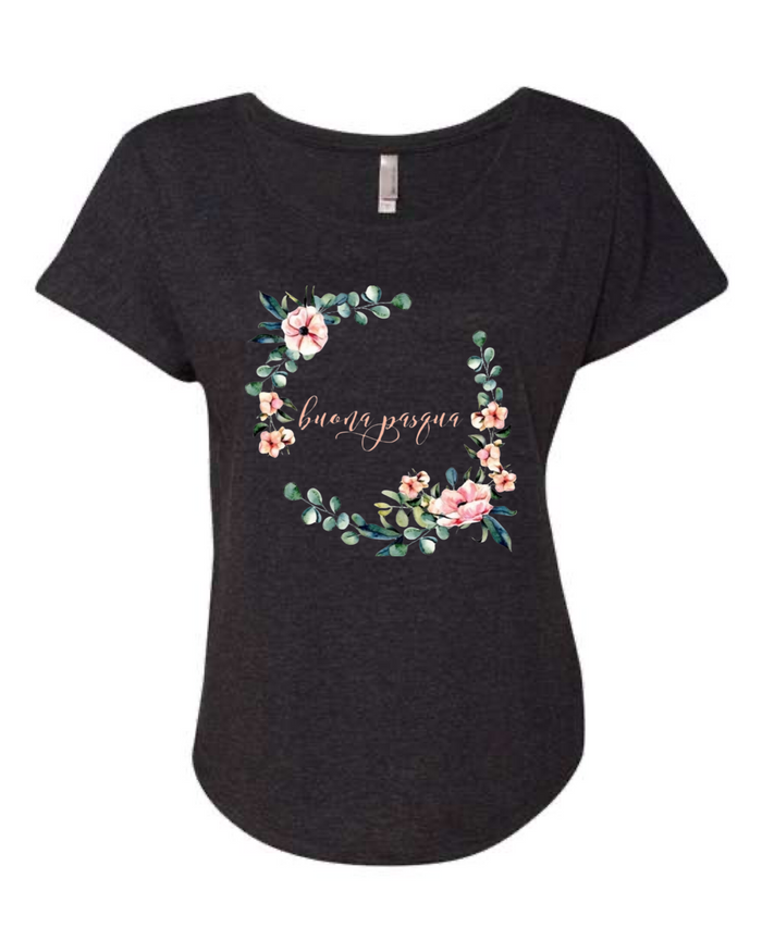 Buona Pasqua Script Slouch