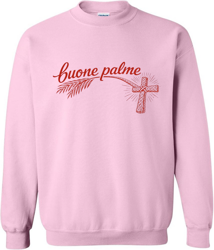Buone Palme Red Sweatshirt - Unisex