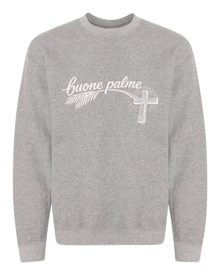 Buone Palme White Sweatshirt - Unisex