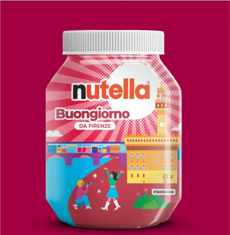 Buongiorno Nutella 950 Gr in  Glass Jar - Imported from Italy
