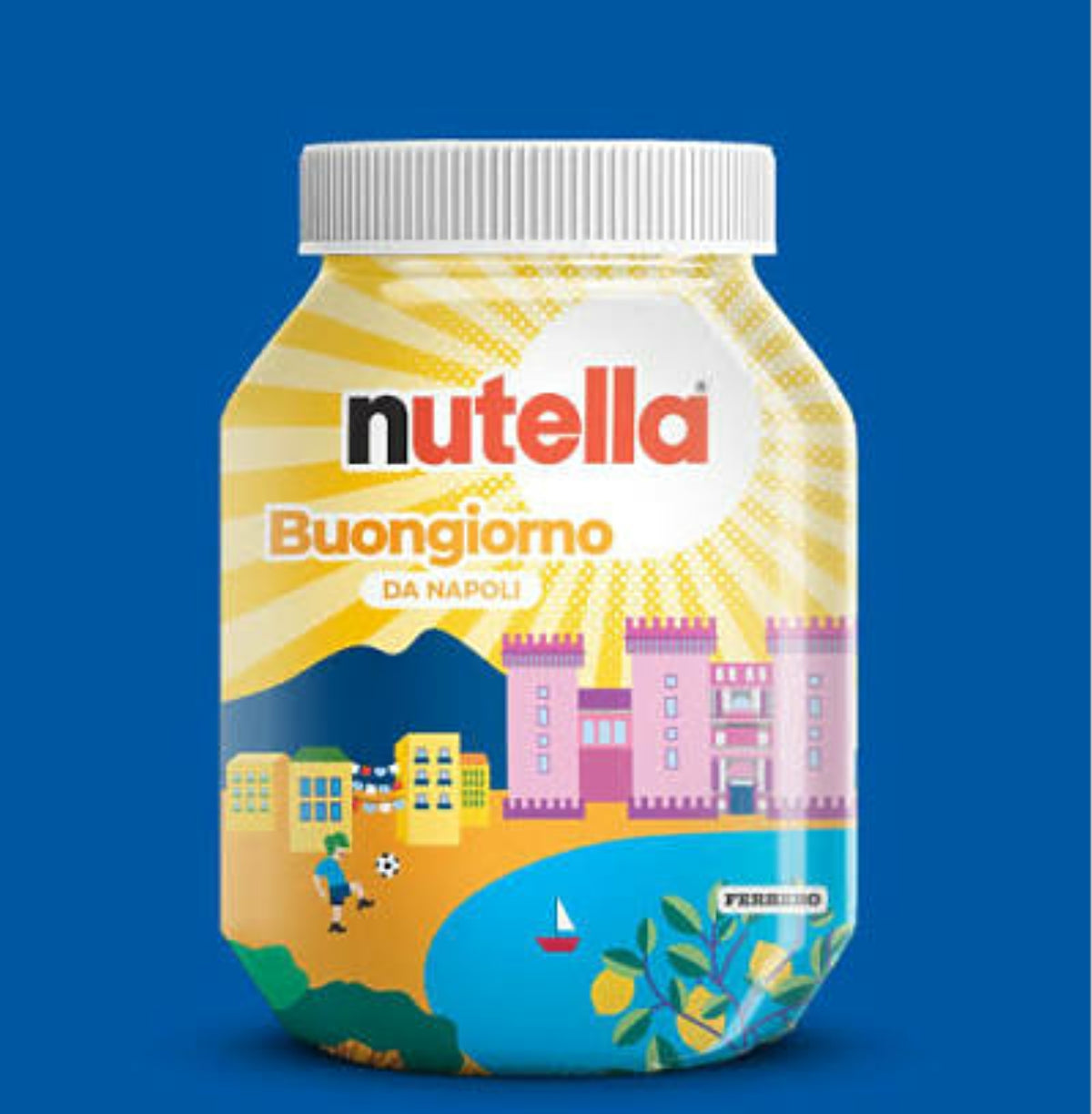Buongiorno Nutella 950 Gr in  Glass Jar - Imported from Italy