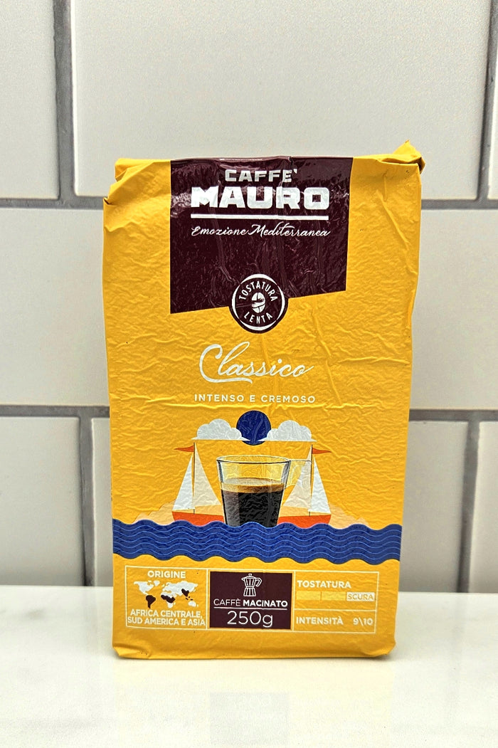 Caffe` Mauro -  Classico Espresso Coffee - 250 Gr