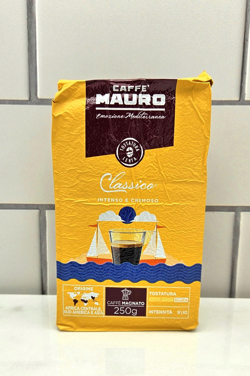 Caffe` Mauro -  Classico Espresso Coffee - 250 Gr