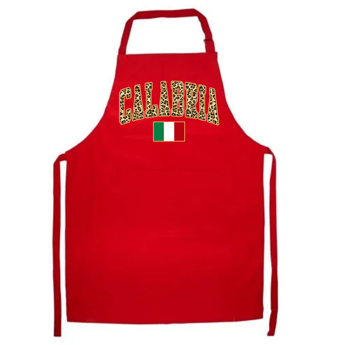 Calabria Leopard Print Apron