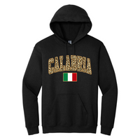 Calabria Leopard Print Hoodie - Unisex