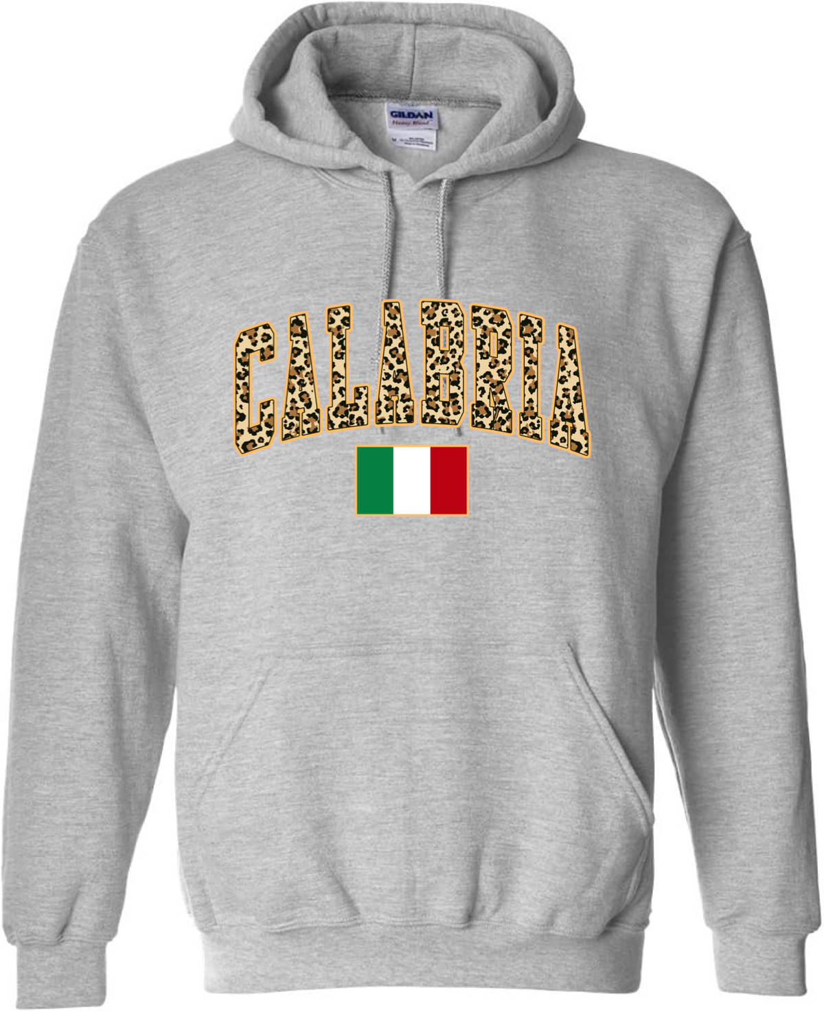 Calabria Leopard Print Hoodie - Unisex