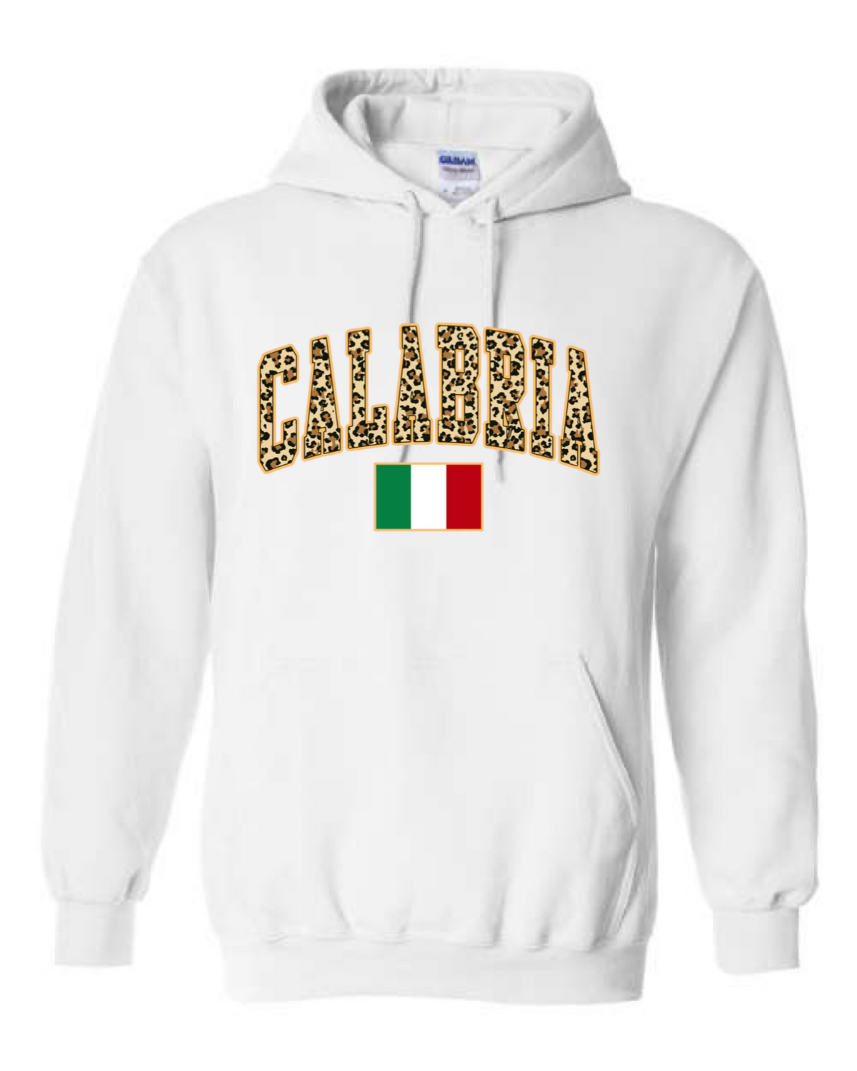 Calabria Leopard Print Hoodie - Unisex