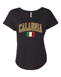Calabria Leopard Print Slouch