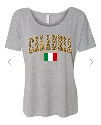 Calabria Leopard Print Slouch