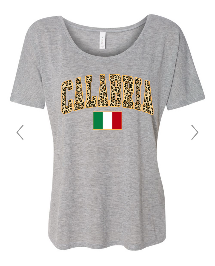 Calabria Leopard Print Slouch