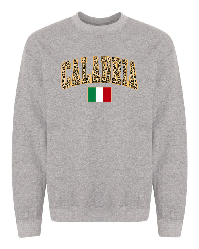Calabria Leopard Print Sweatshirt - Unisex