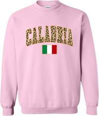 Calabria Leopard Print Sweatshirt - Unisex