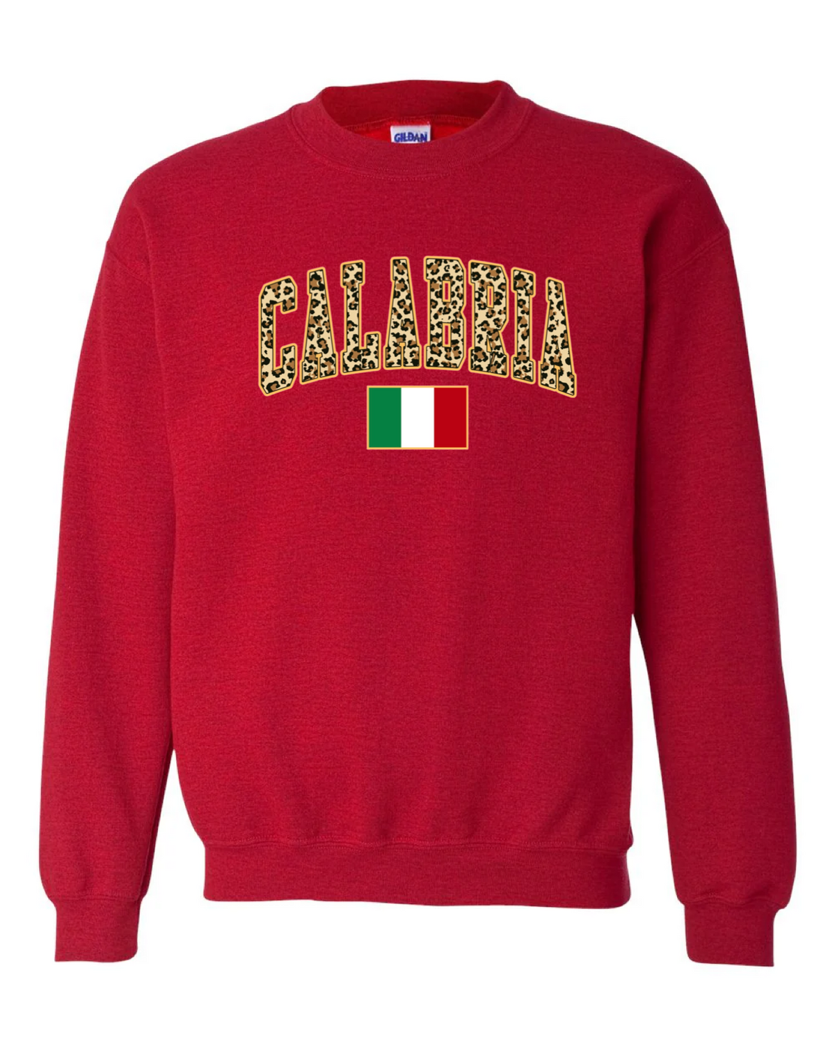 Calabria Leopard Print Sweatshirt - Unisex
