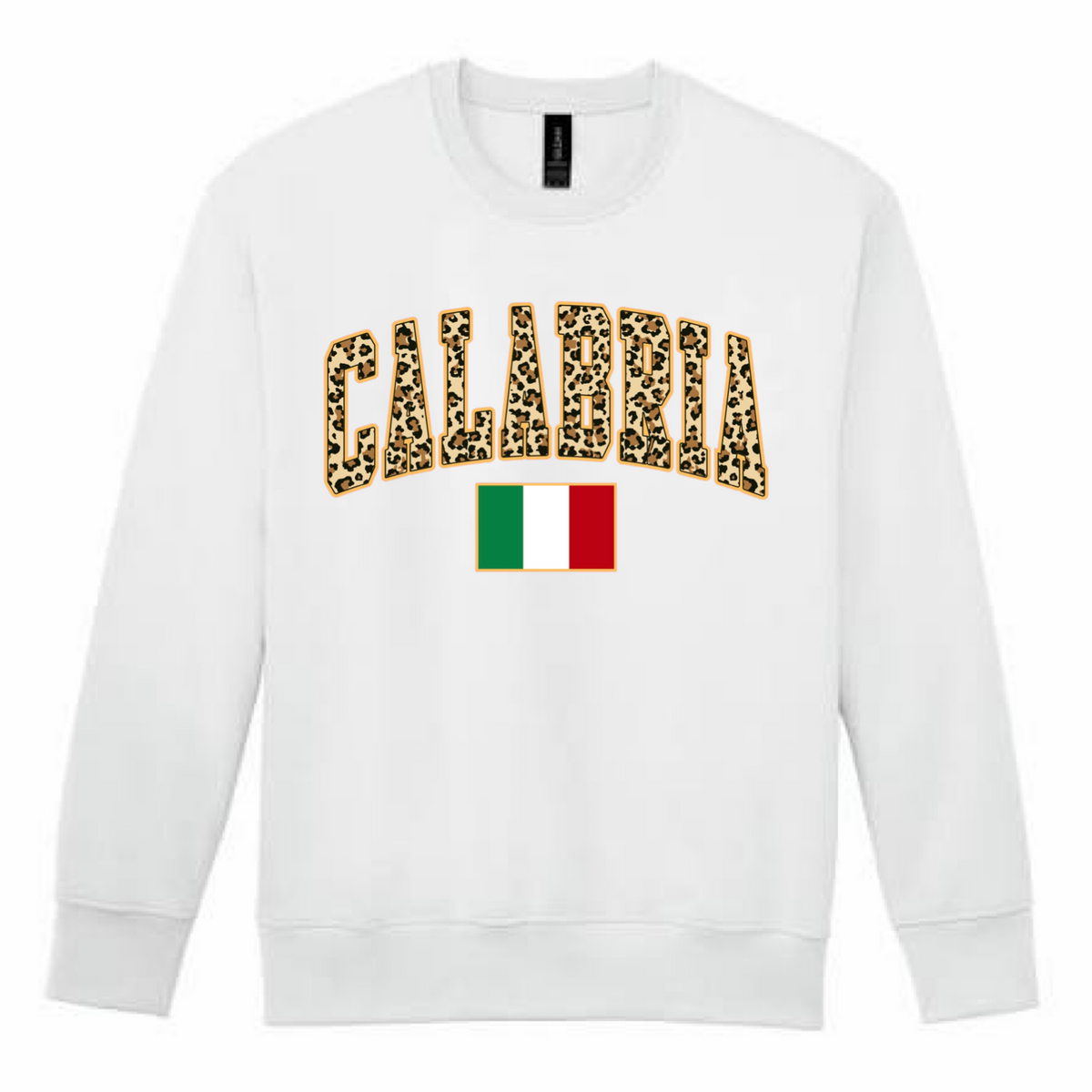 Calabria Leopard Print Sweatshirt - Unisex