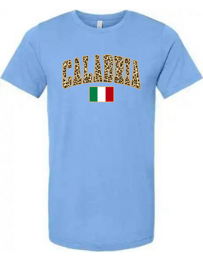 Calabria Leopard Print Tee - Unisex