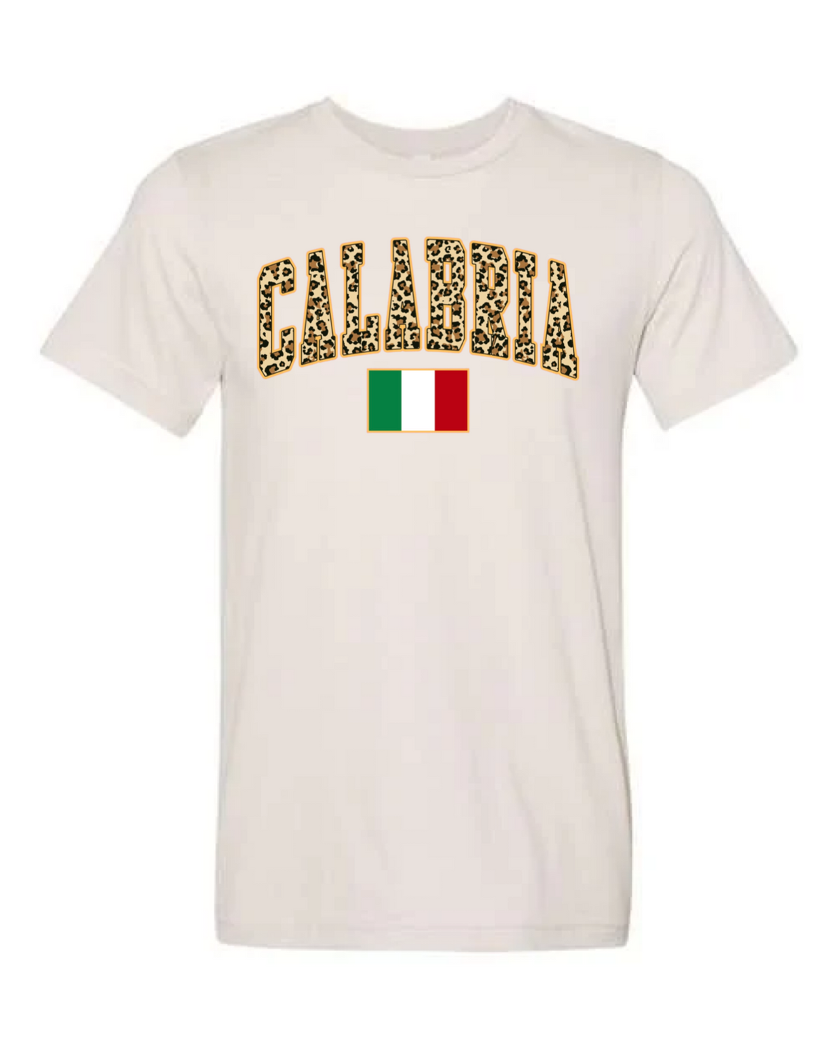Calabria Leopard Print Tee - Unisex