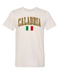 Calabria Leopard Print Tee - Unisex