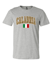 Calabria Leopard Print Tee - Unisex
