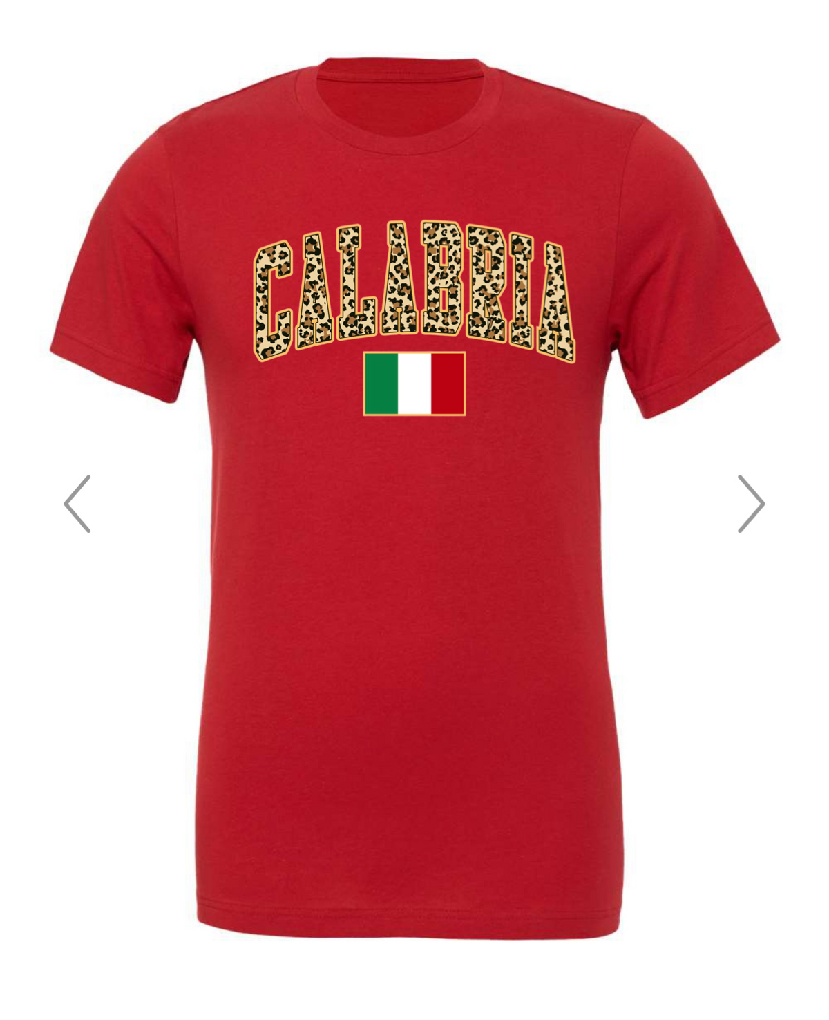 Calabria Leopard Print Tee - Unisex