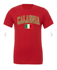 Calabria Leopard Print Tee - Unisex