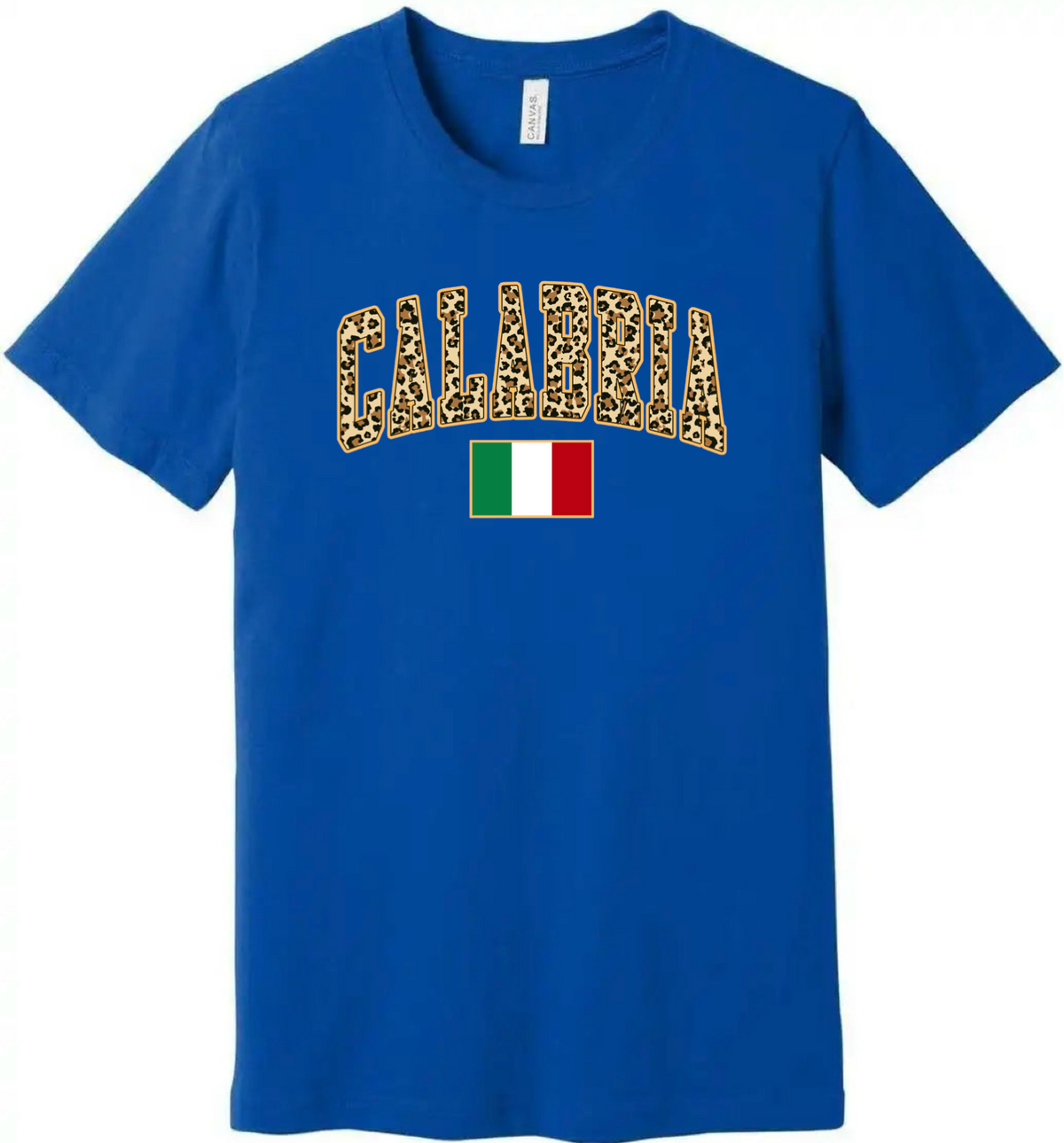 Calabria Leopard Print Tee - Unisex