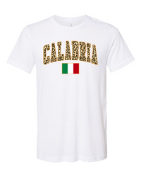 Calabria Leopard Print Tee - Unisex