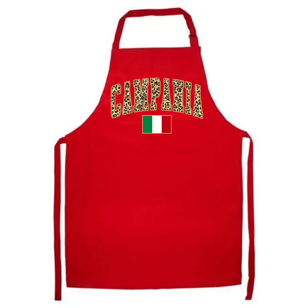 Campania Leopard Print Apron