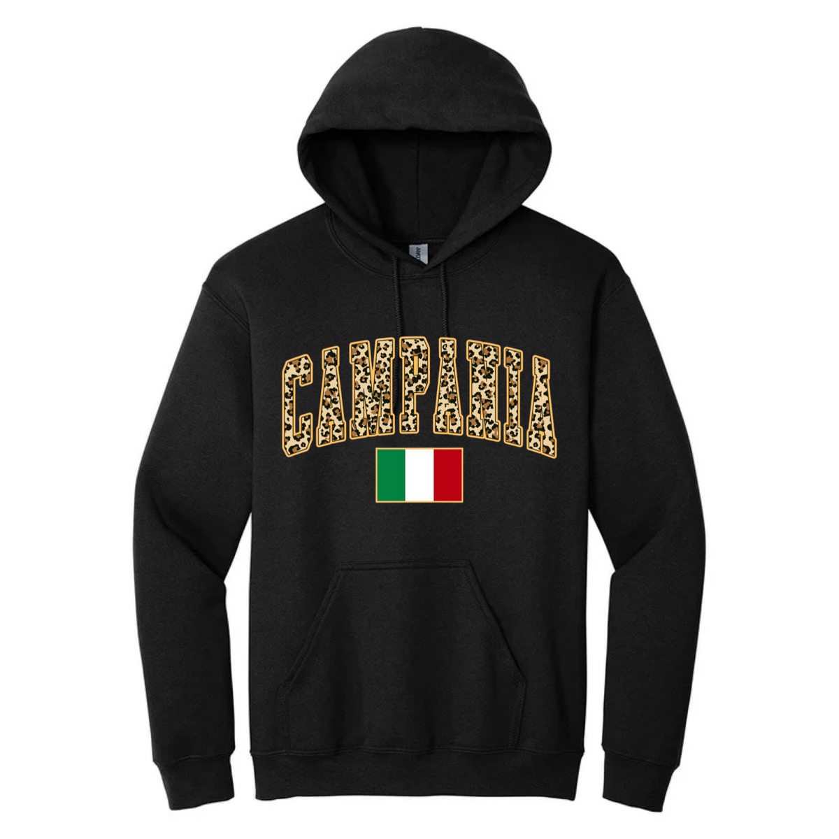 Campania Leopard Print Hoodie - Unisex