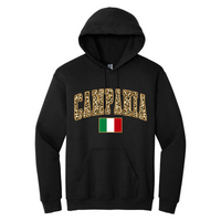 Campania Leopard Print Hoodie - Unisex