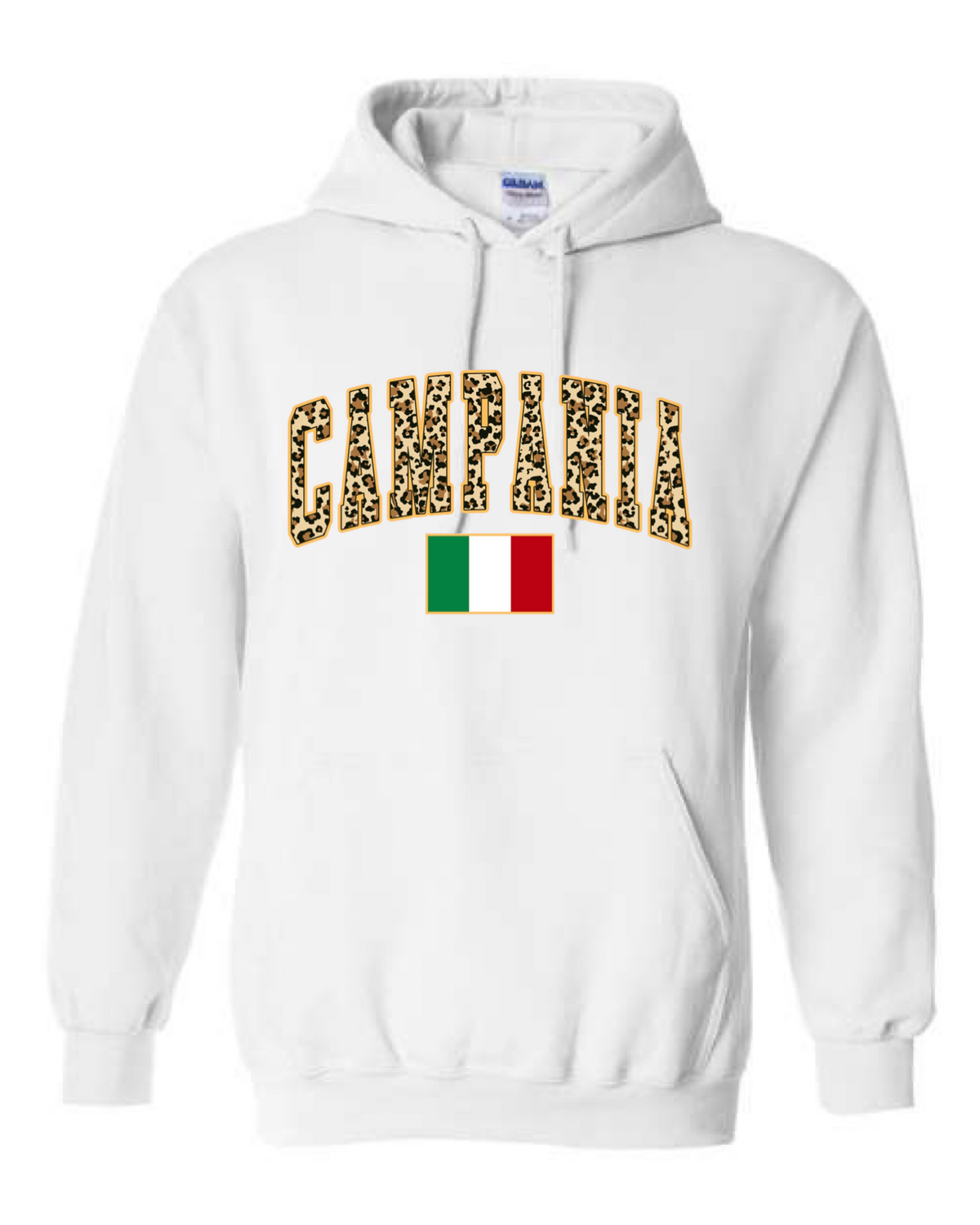 Campania Leopard Print Hoodie - Unisex