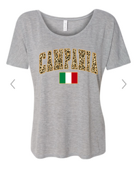 Campania Leopard Print Slouch
