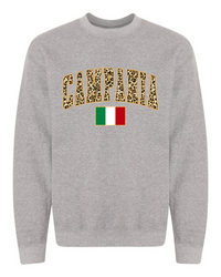 Campania Leopard Print Sweatshirt - Unisex