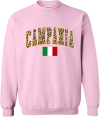 Campania Leopard Print Sweatshirt - Unisex