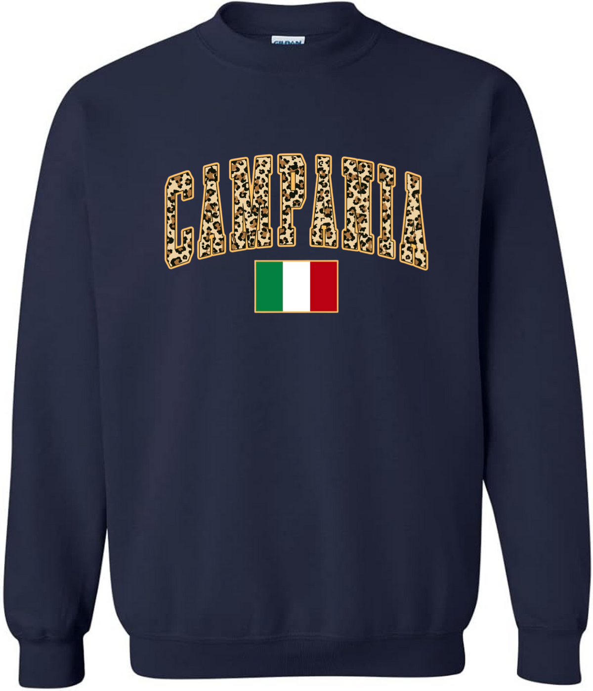 Campania Leopard Print Sweatshirt - Unisex