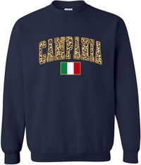 Campania Leopard Print Sweatshirt - Unisex