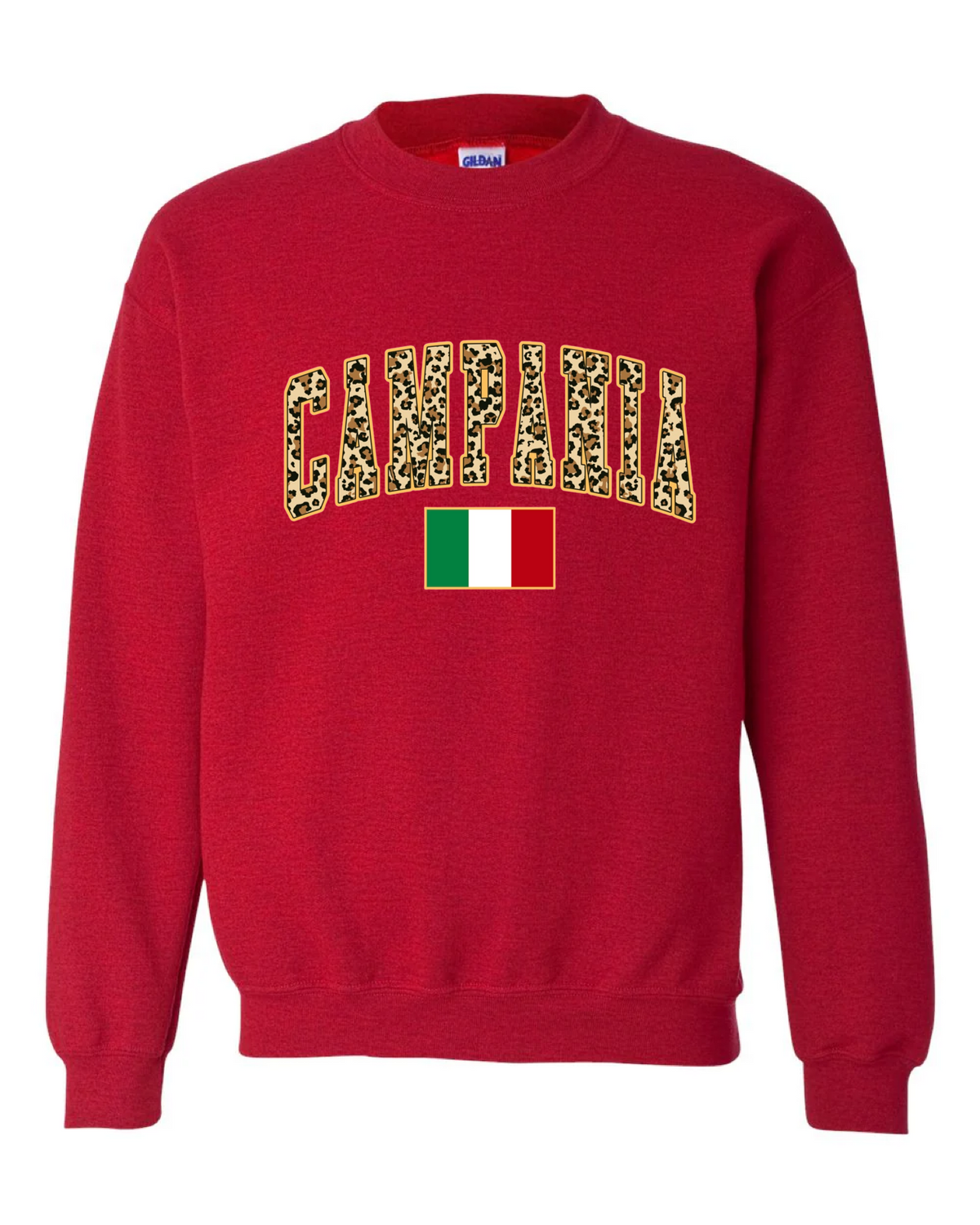 Campania Leopard Print Sweatshirt - Unisex