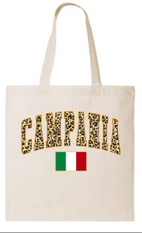Campania Leopard  Print Tote