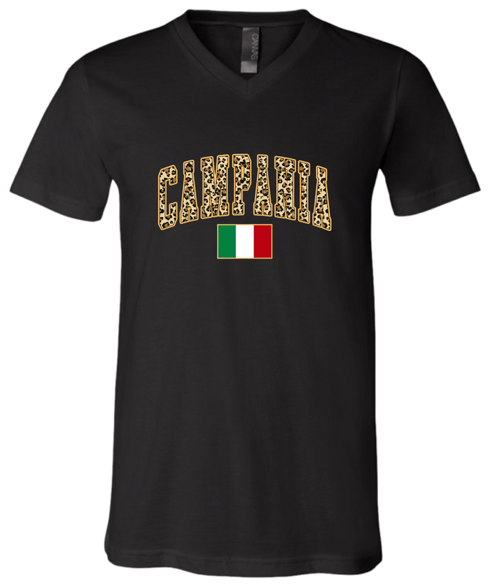 Campania Leopard Print Tee - Unisex