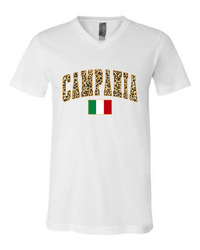 Campania Leopard Print Tee - Unisex