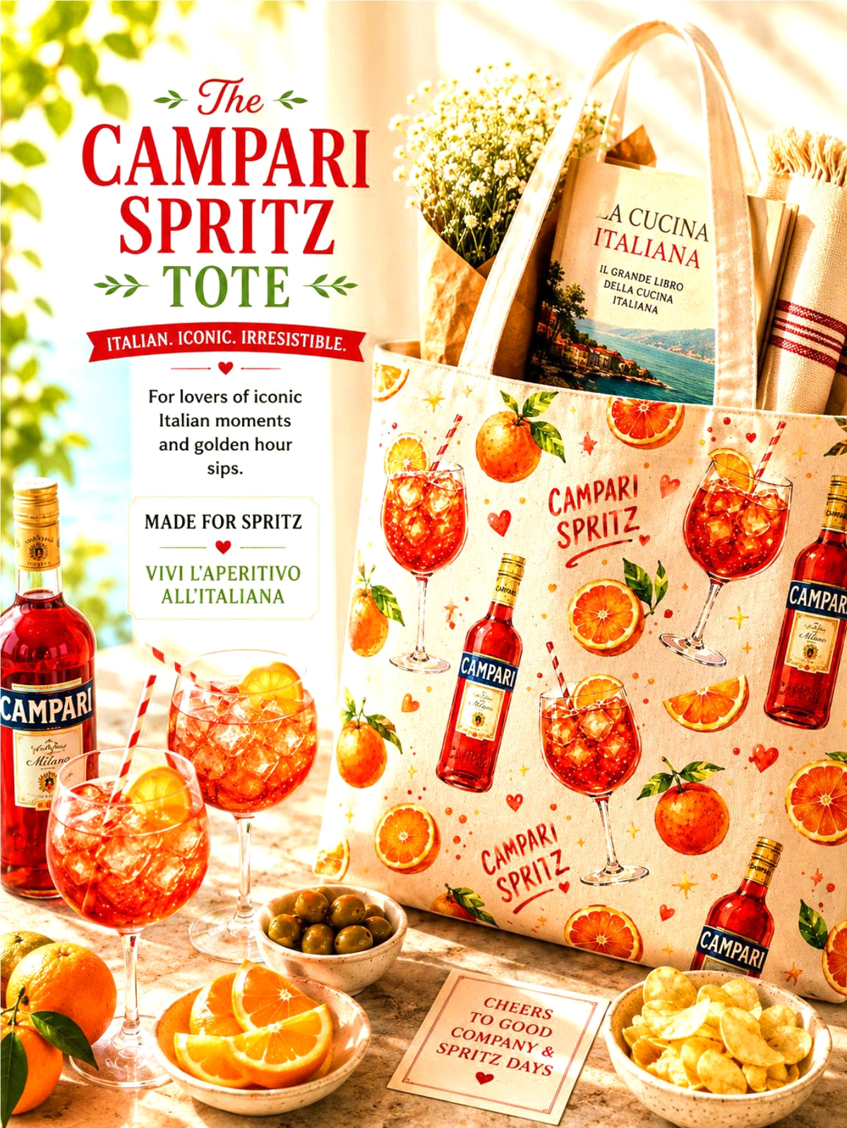 The Campari Spritz Tote